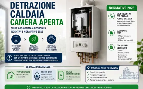 Guida all'installazione caldaia: incentivi, Ecobonus 2026 e normative. Sostituisci la vecchia caldaia per risparmiare e migliorare l'efficienza.